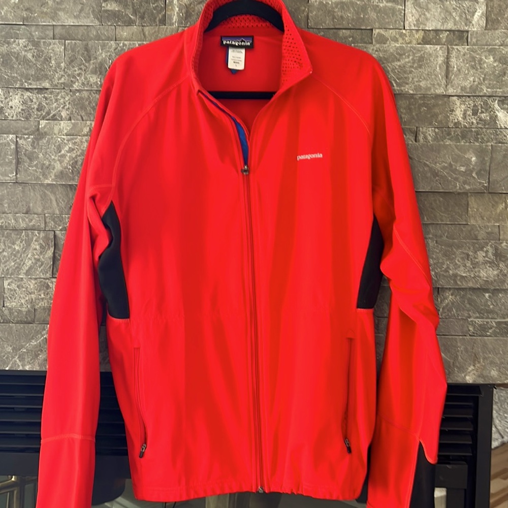 Patagonia Mens soft shell trail jacket